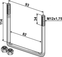 Bügelschraube M12x175