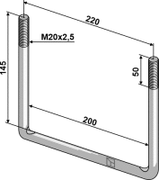 Bügelschraube M20x25