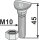 Planetschraube M10x45 10.9