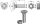 Pflugschraube 3/8 UNF x 35 und Sechskantmutter
