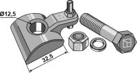 Zinkenhalter kpl. Passend für Kverneland Deutz-Fahr...