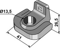 Zinkenhalter Passend für AGCO Fella 150094 155598...