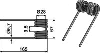Pick-Up Zinken Passend für Deutz-Fahr VF16618933.86