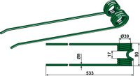 Schwaderzinken Passend für Stoll 621811