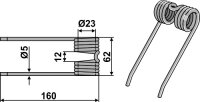 Pick-Up Zinken Passend für Strautmann 87010630