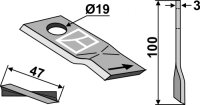 Rotorklinge Passend für Niemeyer 570413