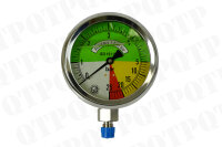 Pressure Gauge Sprayer 1/4 BSP 100mm Diameter