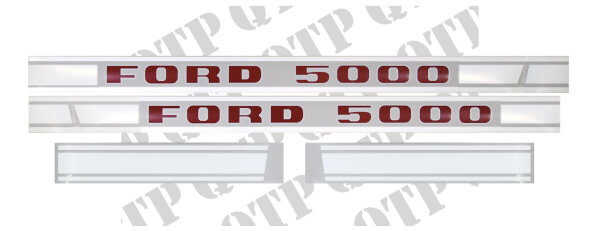 Schildersatz Ford 5000