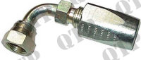Kupplung 3/8" BSP 90Â° weiblich