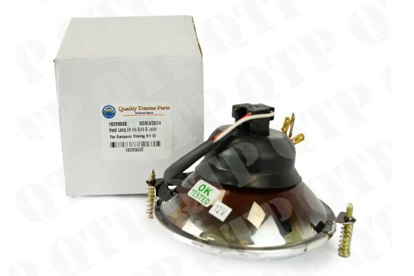 Head Lamp LH c/o Bulb & Loom