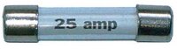 Glassicherung 25 Amp.