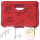 Flachstecksicherung 10 Amp. rot