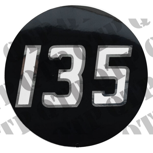 Typenschild 135