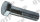 Schraube M20 x 65mm grob