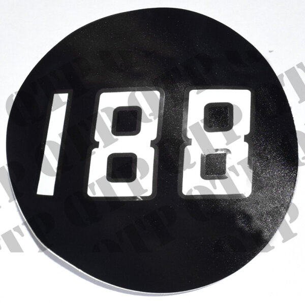 Typenschild 188