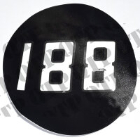 Typenschild 188