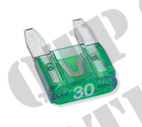 Flachstecksicherung 30 Amp. grün