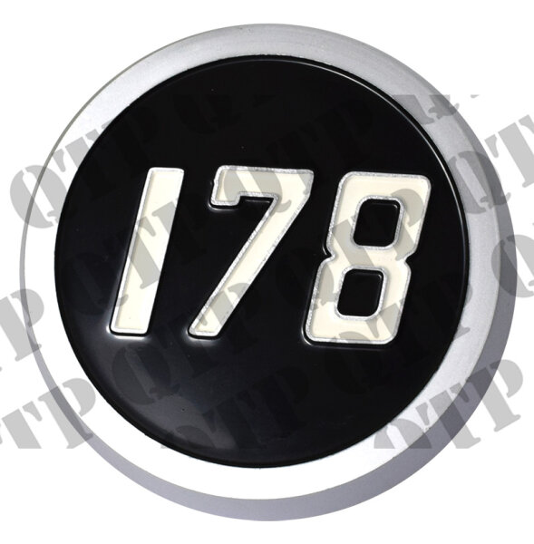 Plakette 178