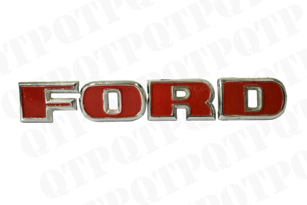 Front Grille Badge Ford 10 100 1000 Series
