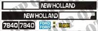 Schildersatz Ford NH 7840