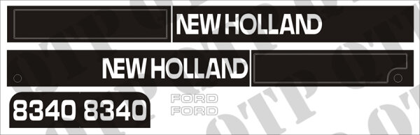 Schildersatz Ford NH 8340