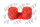 Spool Valve Cover Ford 10 40 60 TS TW Series Red