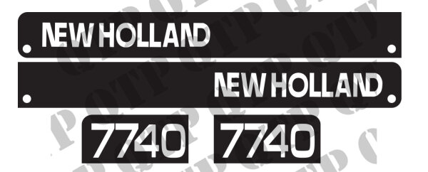Schildersatz New Holland 7740