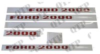 Schildersatz Ford 2000