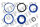 Power Steering Ram Seal Kit Ford 5635 6635 7635 New Holland