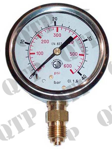 Druckmessgerät 580 PSI gefüllt mit Glyzerin
