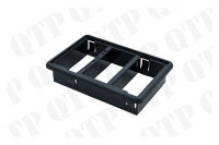Rocker Switch Mounting Frame For 3 Switches Universal...
