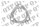 Exhaust Elbow Gasket New Holland TL65 - TL90 Fiat 65 Series Ford 5635 - 7635 Case JX70U JX80U