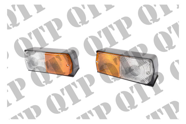 Front Lamp PAIR Ford Super Q Cab