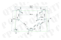 Glas hinten oben