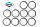 MFWD Shim Kit John Deere 6J 6M 6R 6020 7020 7030 Series