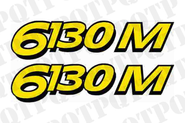 John Deere 6130M Model Decal Left and Right *Order with 56587 for Complete Set