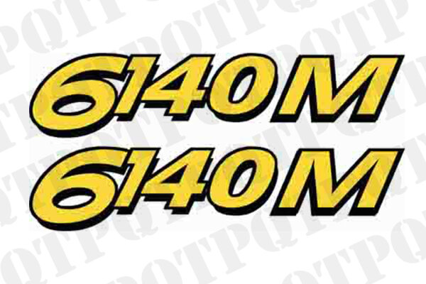 John Deere 6140M Model Decal LH and RH *Order with 56587 for Complete Set