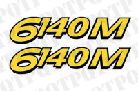 John Deere 6140M Model Decal LH and RH *Order with 56587...