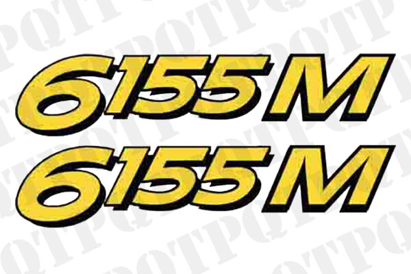 John Deere 6155M Model Decal Left and Right *Order with 56586 for Complete Set