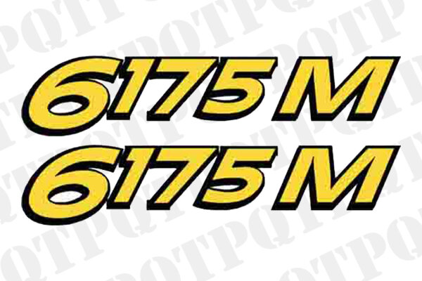 John Deere 6175M Model Decal Left and Right *Order with 56586 for Complete Set