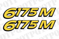 John Deere 6175M Model Decal Left and Right *Order with...