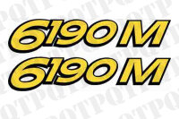 John Deere 6190M Model Decal Left and Right *Order with...