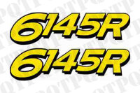 John Deere 6145R Model Decal Left and Right *Order with...