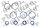 Power Steering Ram Seal Kit IHC 584-42 2WD