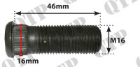 Radbolzen M16