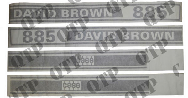 Schildersatz - David Brown 885