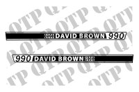 Schildersatz - David Brown 990