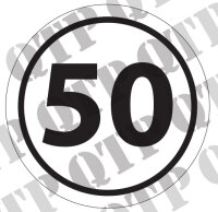 Schild 50 km/h