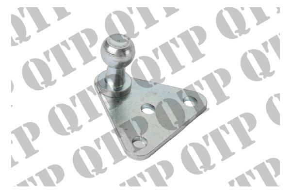 Gas Strut Bracket Flat Triangle With 8-18 Ball End
