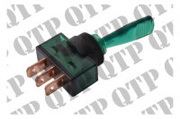 Toggle Switch Green With Bulb On-Off 12V 20A 3